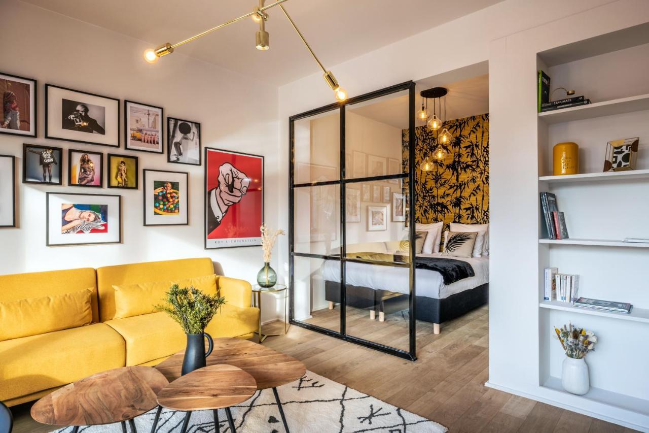 בריסל Mini Loft 1 Bedroom 2 Steps From Av Louise מראה חיצוני תמונה